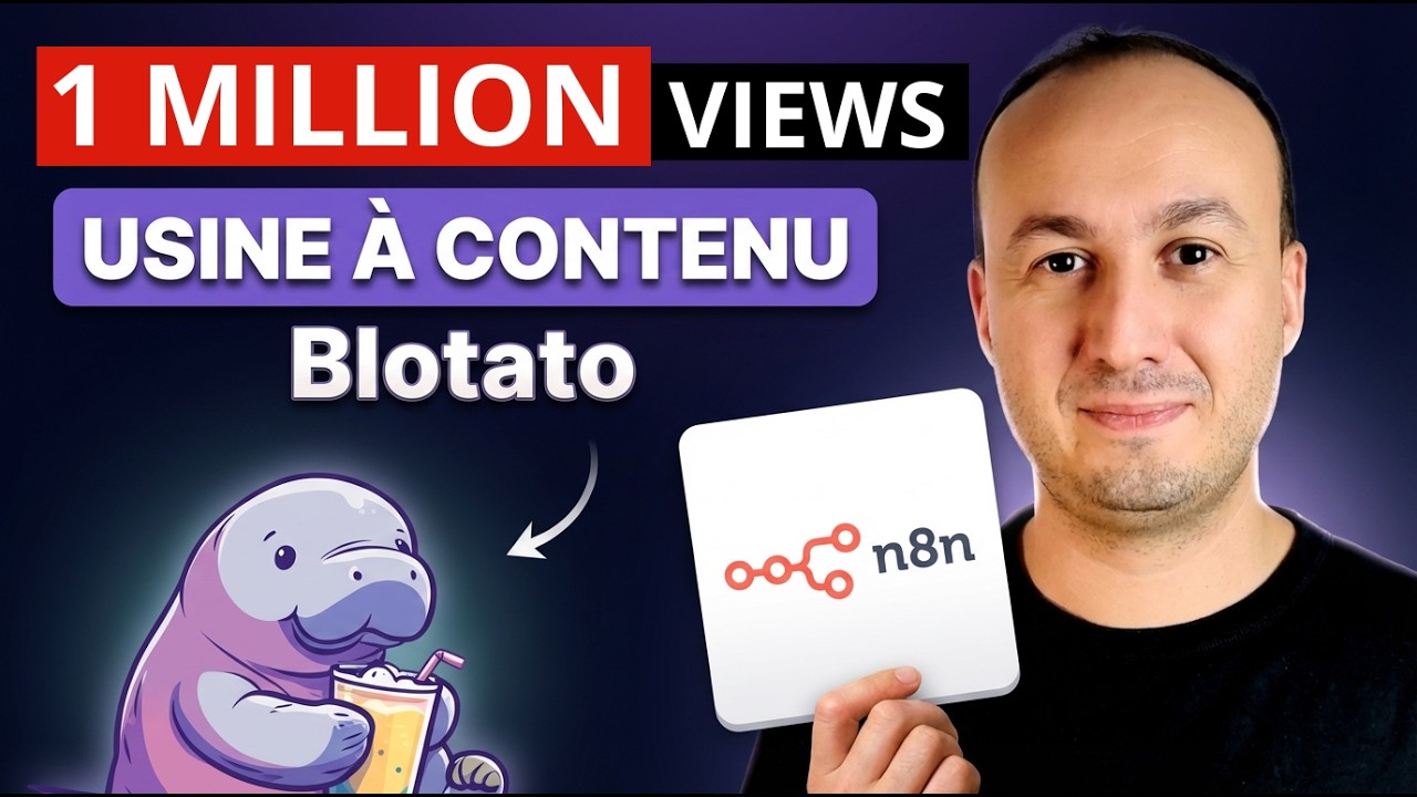 Copie ce système IA et génère des vidéos virales à 1M de vues par jour 🔥 (n8n x Blotato)
