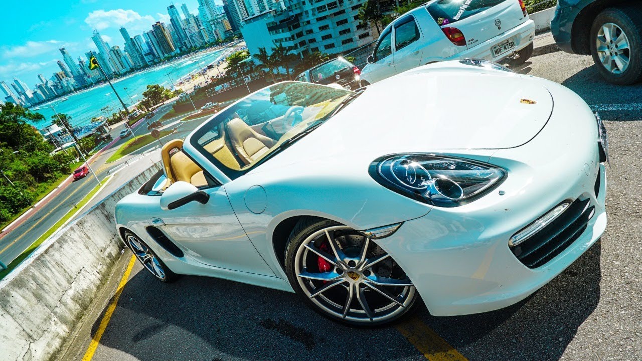FUI PARA A PRAIA COM O PORSCHE