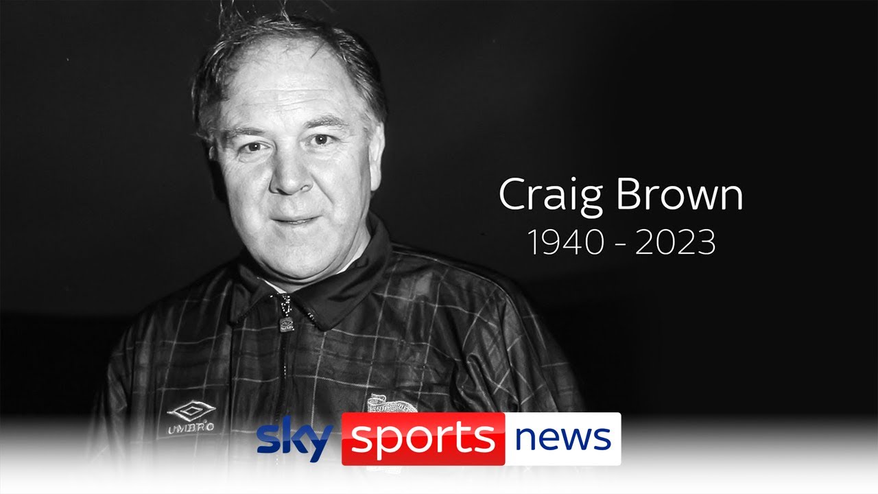 Craig Brown: Former Scotland, Aberdeen, Motherwell, Clyde and Preston boss dies aged 82