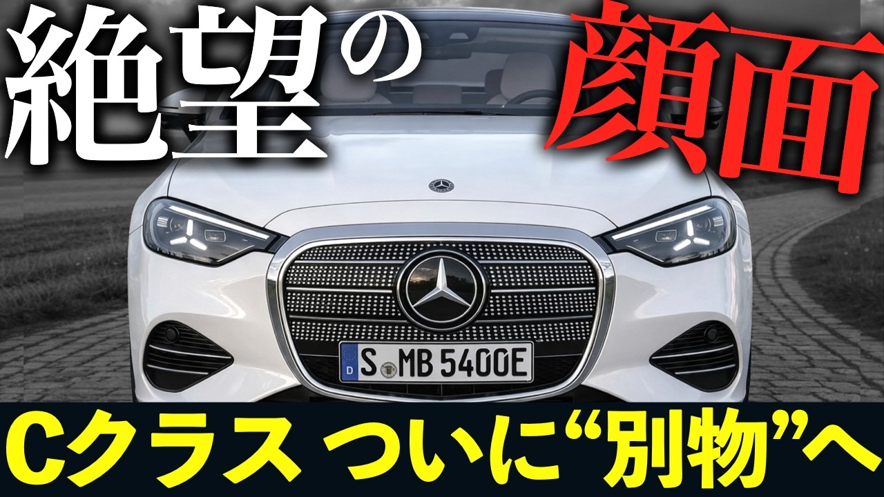 【まもなく発表】新型Cクラスの顔がヤバすぎる。ベンツファンが絶望する&ldquo;ある正体&rdquo;｜#ベンツ #メルセデス #cクラス #ベンツcクラス #cclass #3シリーズ #bmw3シリーズ #レクサスis