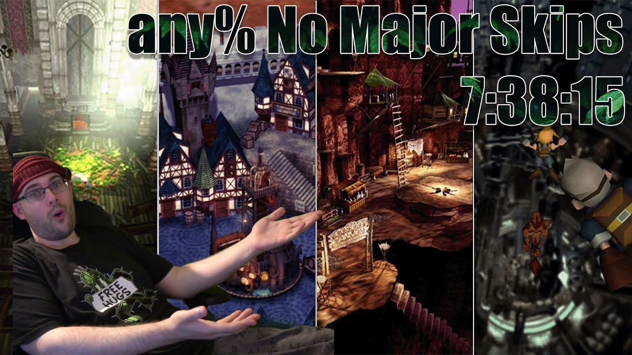 Final Fantasy VII any% No Major Skips Speedrun in 7:38:15 [World Record by Zheal]