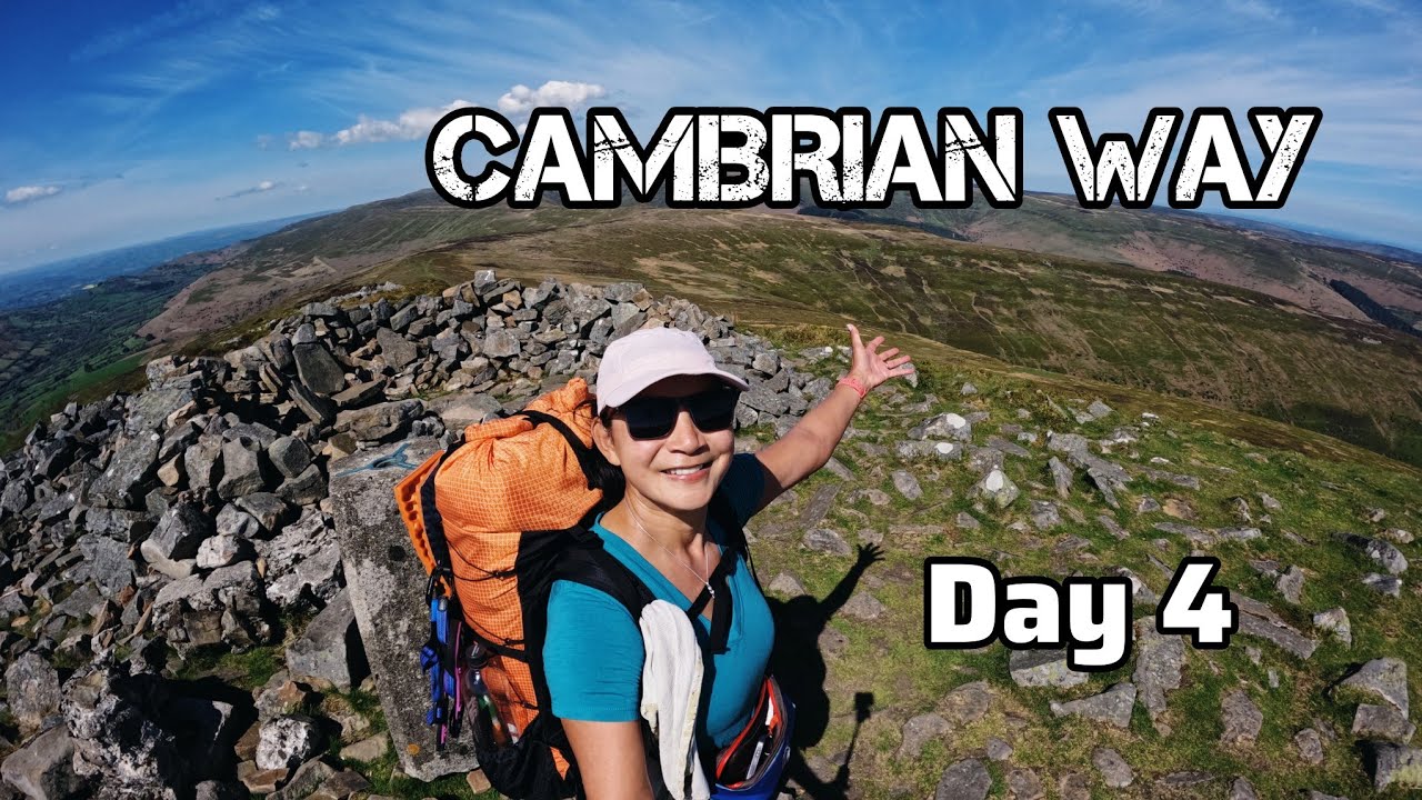 Day 4 Cambrian Way. Walking on the ridge top all day #cambrianway
