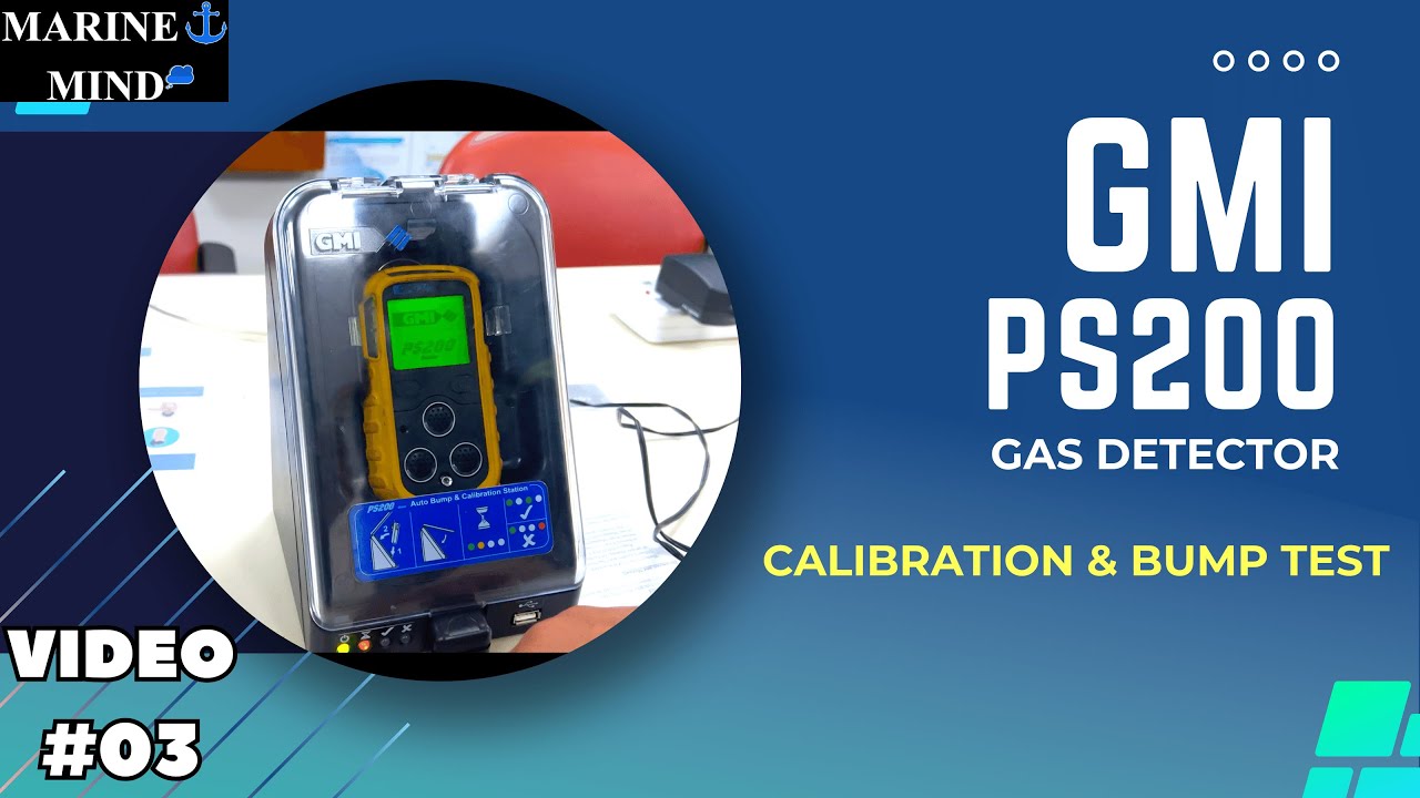 MARINE ⚓ MIND 🧠 || How to calibrate or Bump test GMI PS200 Gas Detector? || JPC VLOGS || VIDEO # 03