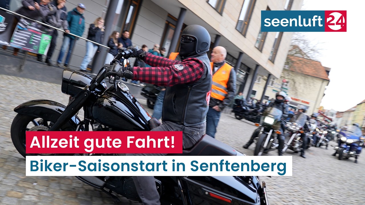 Allzeit gute Fahrt! - Biker-Saisonstart in Senftenberg