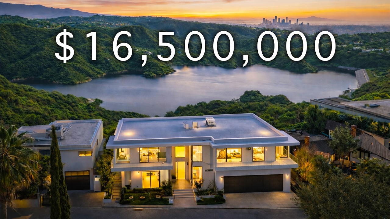 Touring a $16,500,000 BEL AIR MANSION with Unreal LA Views