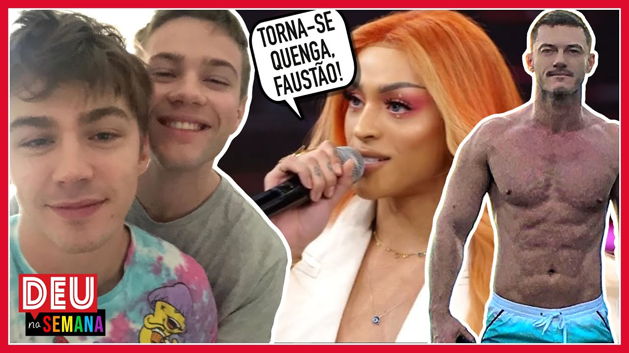 ATORES da Netflix NAMORANDO | PABLLO VITTAR filósofa | DIVÓRCIO GAY por DIVA POP - Deu na Semana