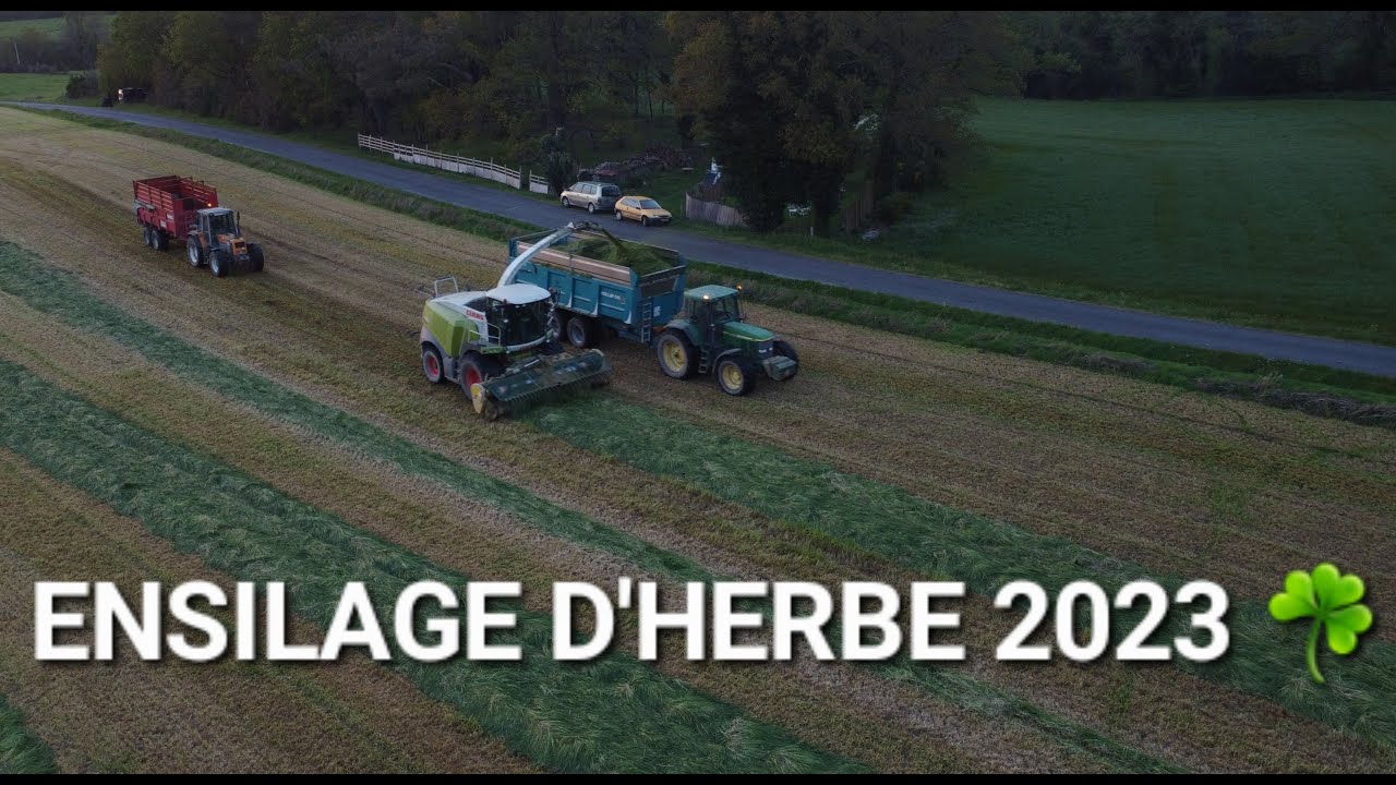 ENSILAGE D'HERBE 2023 🍀
