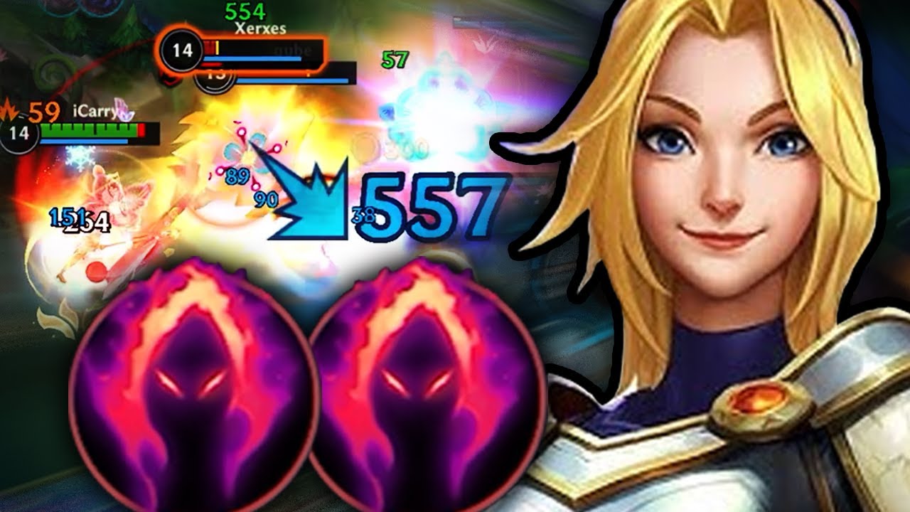 Wild Rift Lux With Dark Harvest Rune is OP in Mid Lane!