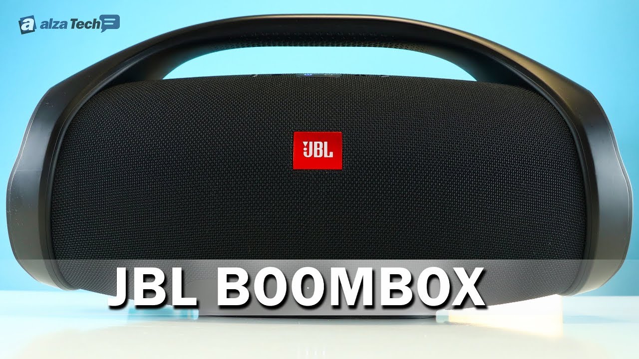 JBL Boombox: Obr mezi přenosnými reproduktory! - AlzaTech #729