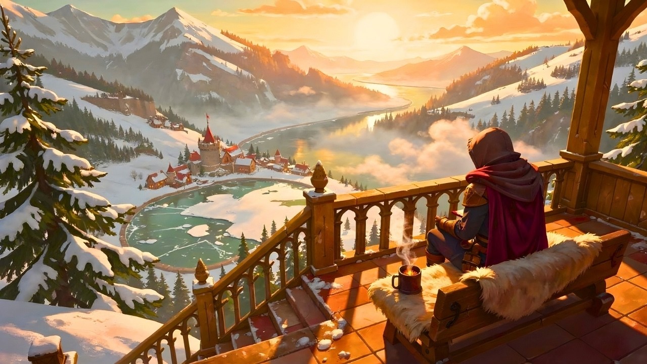 Above the Frozen Valley | Medieval Music for Relax & Emotional Healing