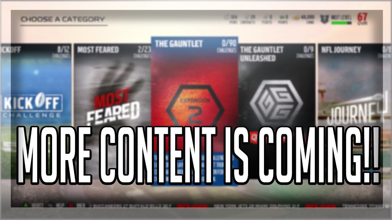 MUT 18 GAUNTLET EXPANSION 2 HAS UPDATED!! MORE SOLOS!! | MADDEN 18 ULTIMATE TEAM