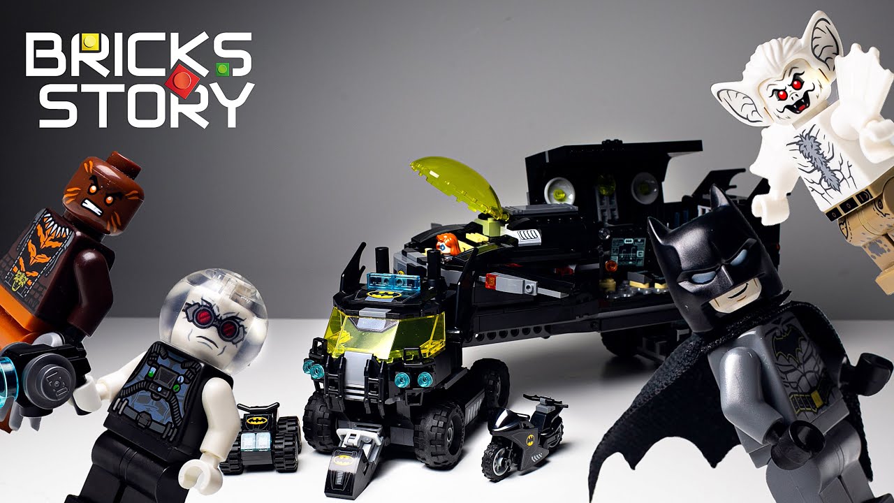 Lego review. Lego DC Batman 76160 Mobile Bat Base speed build