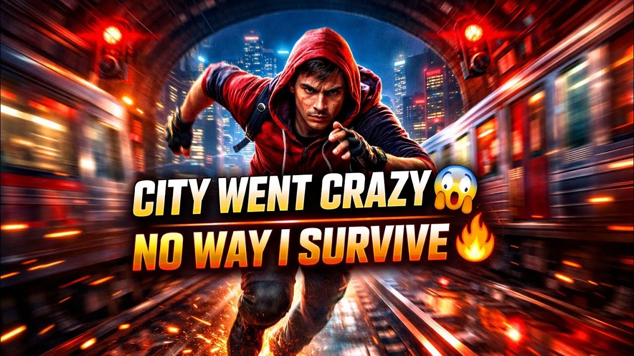 This City Was Not Ready for This Run… I Almost Crashed Everything 😱🔥 | Subway City Gameplay