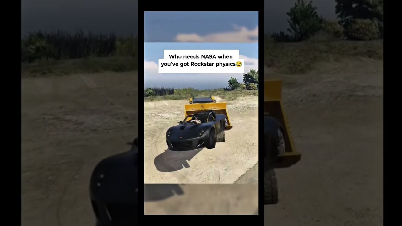 Just Normal GTA Physics 💀🤣   