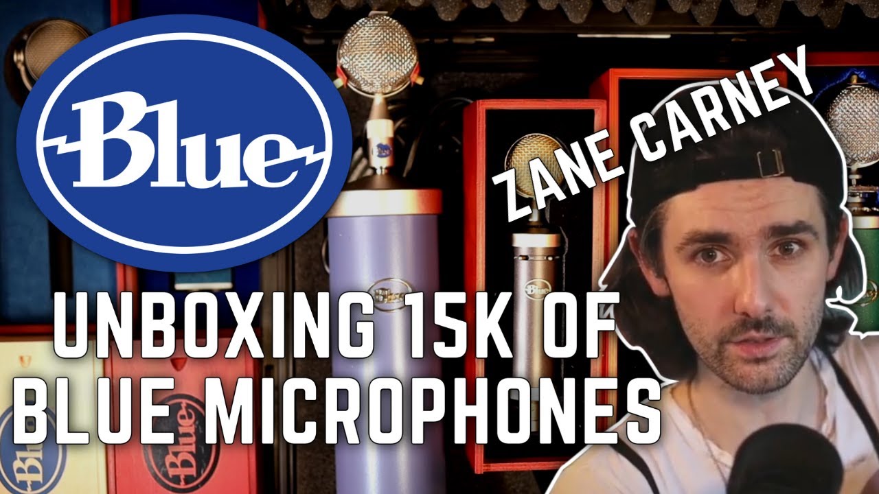 Unboxing 15k worth of Blue Microphones!