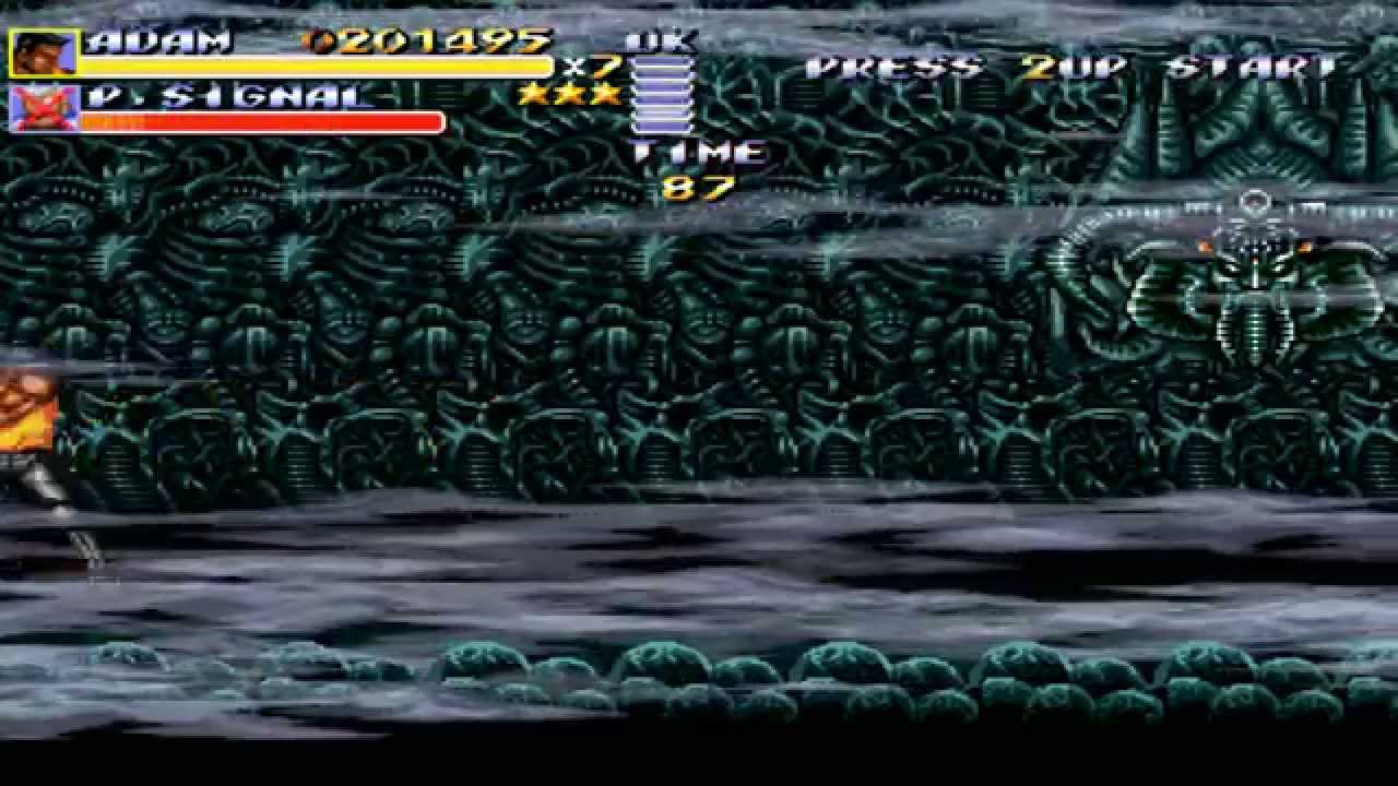 Streets Of Rage Remake Longplay V5.1 - Adam Normal Difficulty