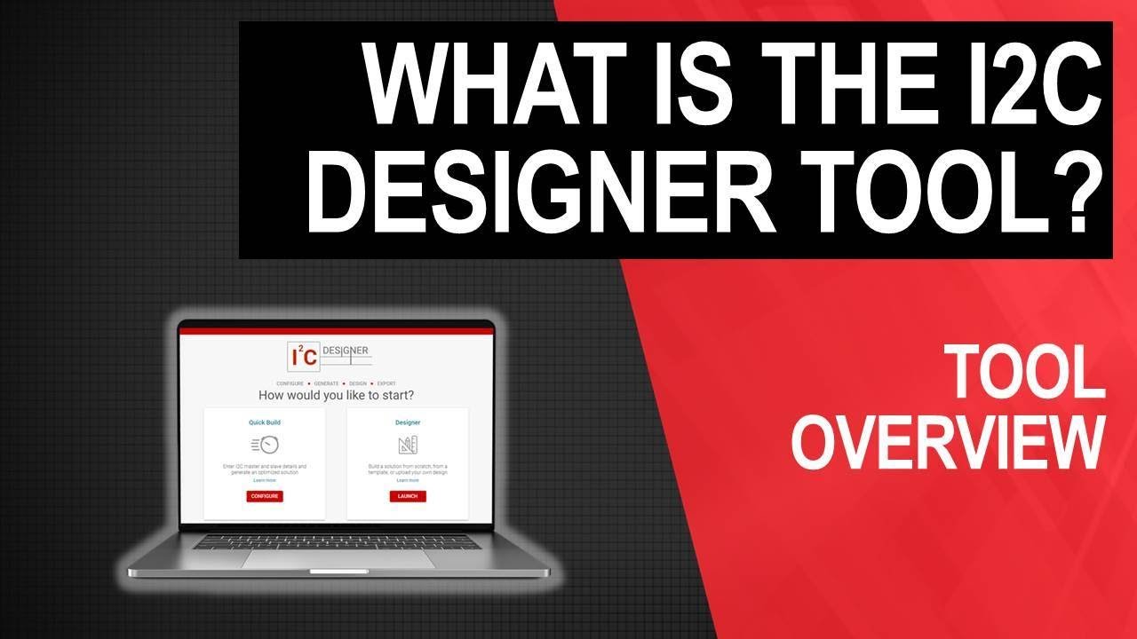 What is the I2C Designer Tool?