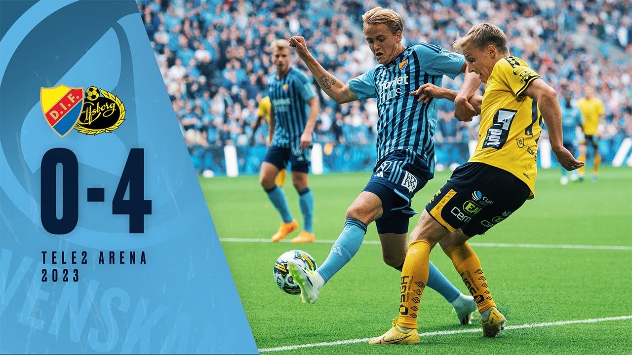MATCHSVEP | Djurgården - IF Elfsborg 0-4 Allsvenskan 2023