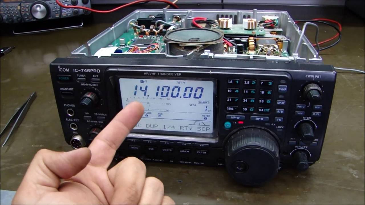ALPHA TELECOM: ICOM IC-746PRO SEM POTÊNCIA DE TRANSMISSÃO EM HF E VHF