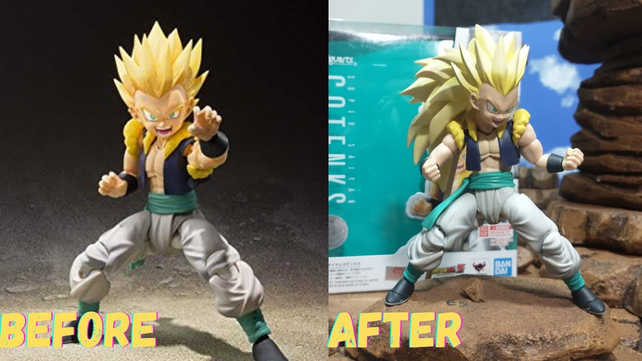 S.H.FIGUARTS SSJ3 Super Gotenks Custom⁩ Action Figure - How to make Super Saiyan 3 DRAGON BALL