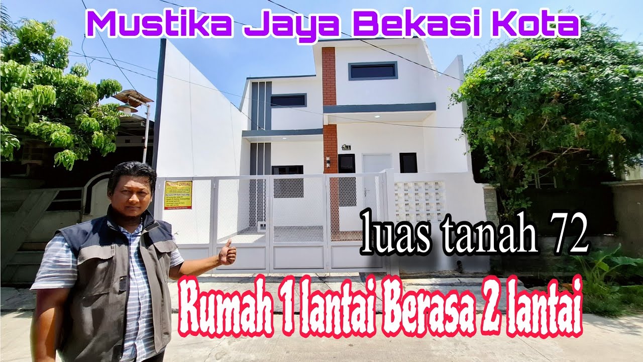 DIJUAL RUMAH MINIMALIS ALA MILENIAL || BEKASI TIMUR REGENSI MUSTIKA JAYA BEKASI KOTA