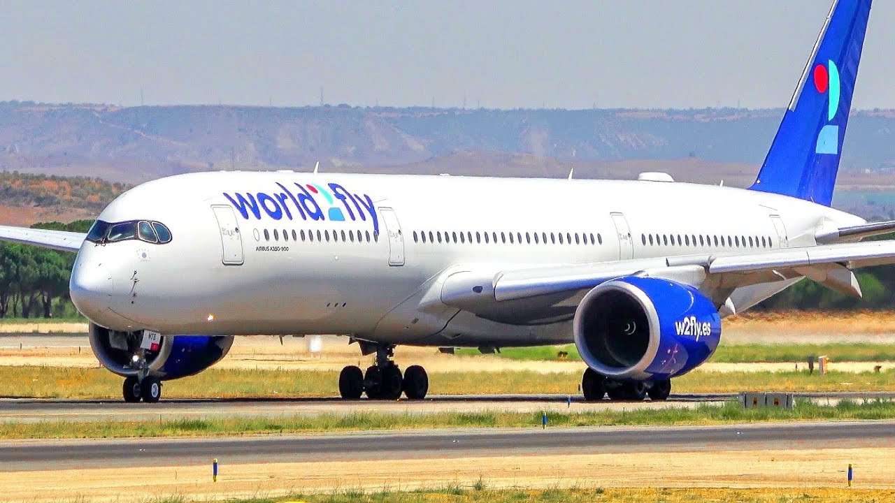 (4K) A FULL Day of Plane Spotting at Madrid airport - HEAVIES only! A350, 787, A330, & 777