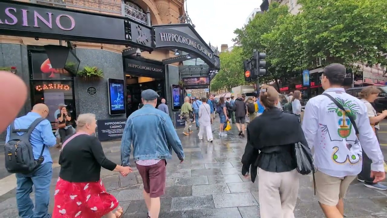 World famous Piccadilly circus area and China town , London UK