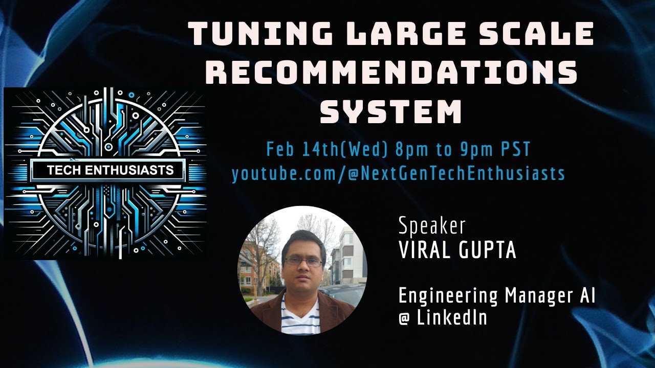 Tuning Large Scale Recommendation Systems