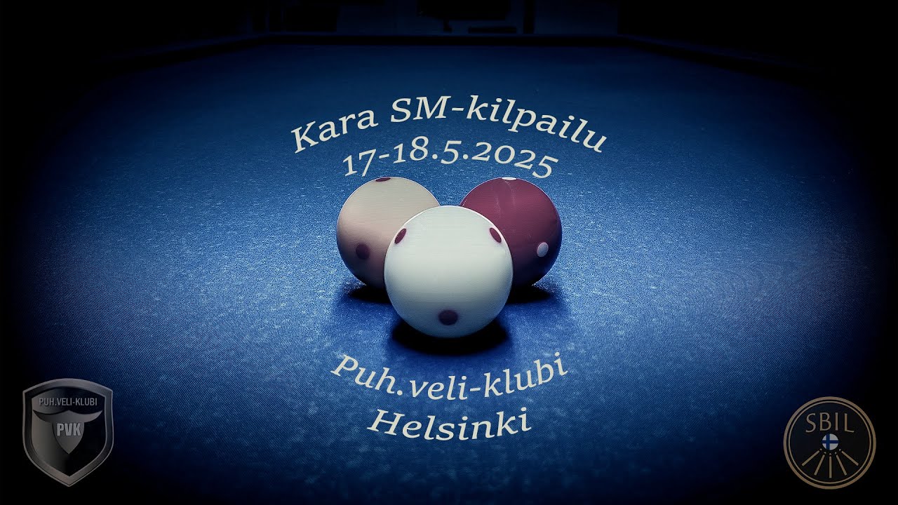 Kara SM-kilpailu 2025 - Lohkovaihe - Pöytä 1