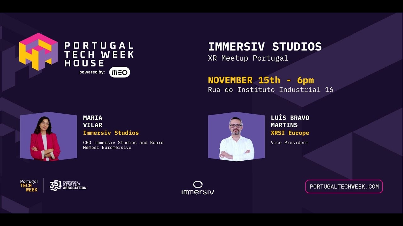 XR Meetup Portugal - Live