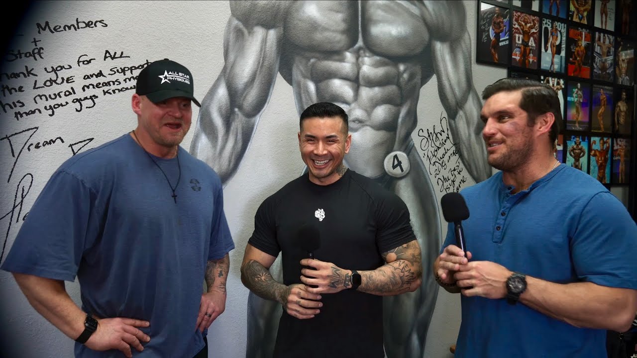 Interviewing @mrjonasmoves and Steve at The Lift Factory Posing Clinic