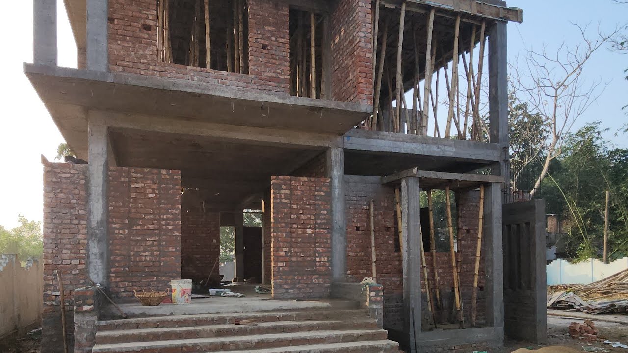 ভাইরাল এই ডুপ্লেক্স বাড়ি করতে কতদিন সময় লাগে ! Momin construction ? 