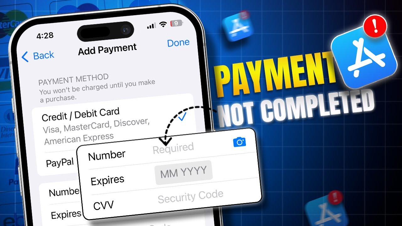 Как исправить ошибку &laquo;Платеж в App Store не выполнен&raquo; на iPhone | Ошибка оплаты в App Store