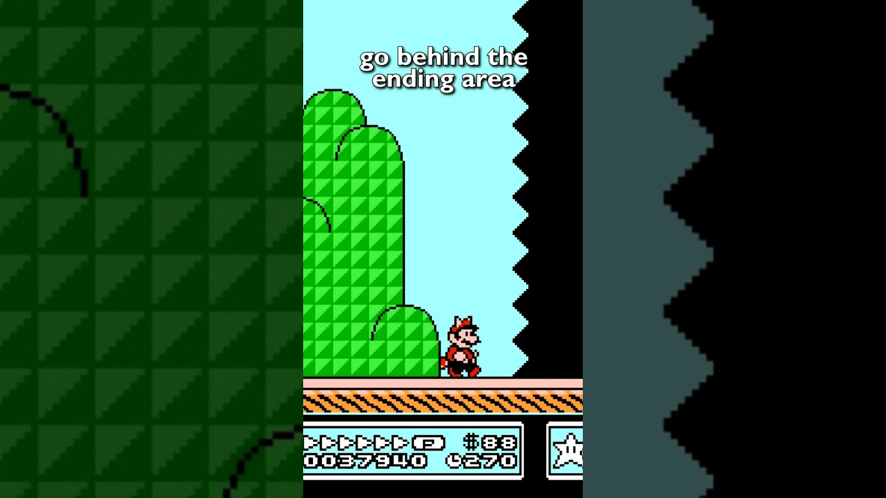 Секретные выходы в Super Mario Bros. 3 😮