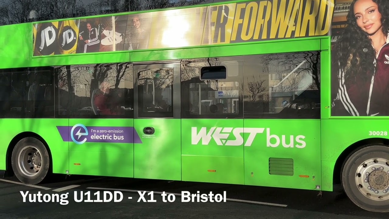 Buses in Weston-super-Mare - January 2026.