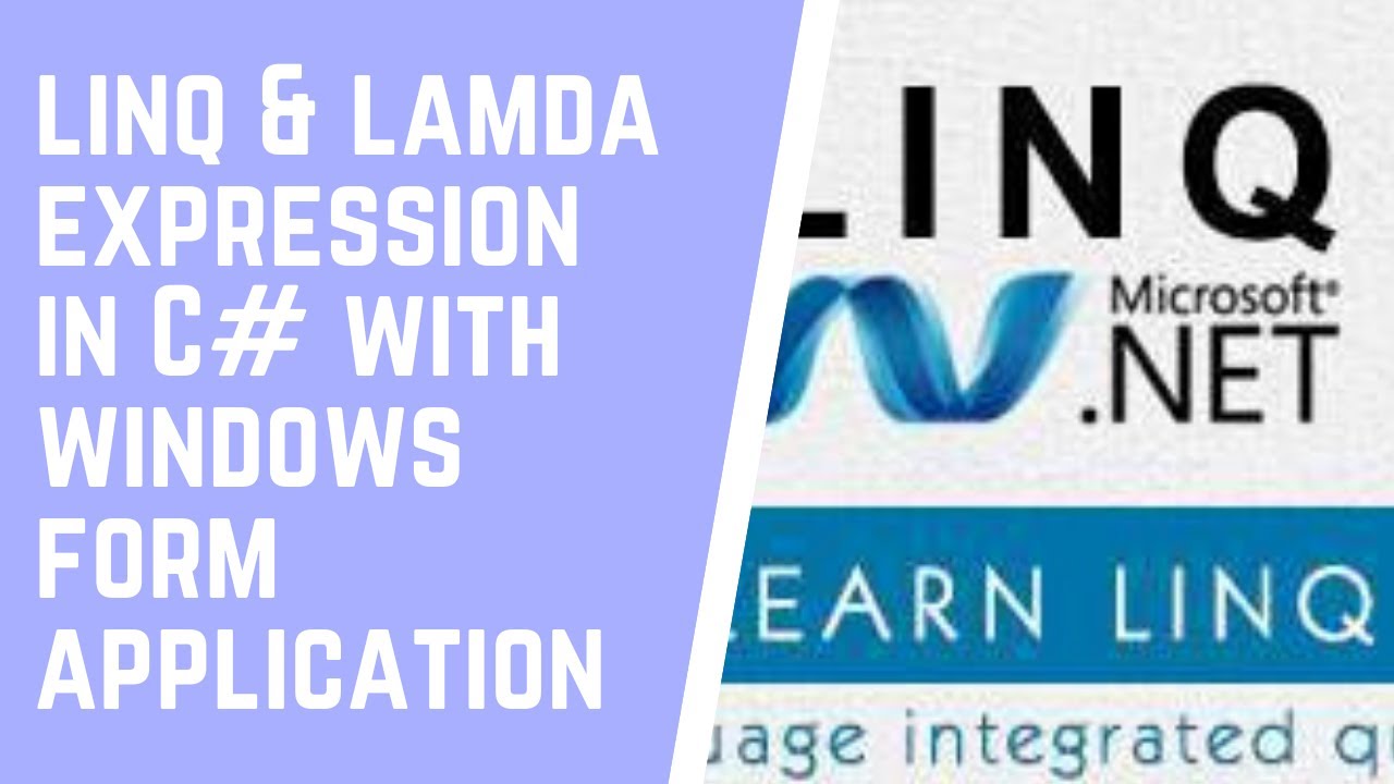 Perform CRUD in LINQ and Lamda Expression In C# Windows Form Application #LINQ #LamdaExpression