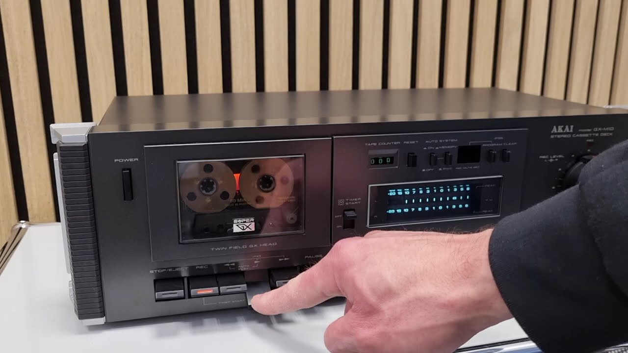 Akai GX-M10 - HiFi Stereo Kassettendeck - Cassette Deck
