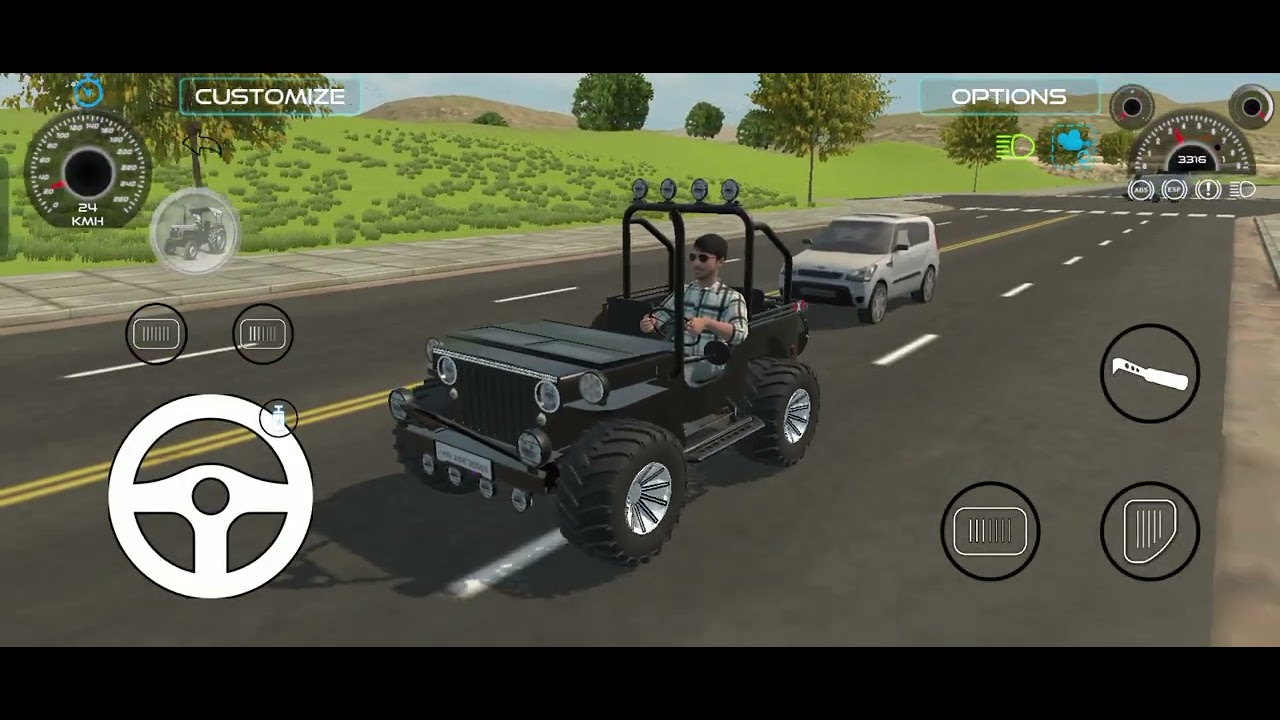 JEEP DRIVING | MAHINDRA JEEP| MR INDIAN GAMEAR | 