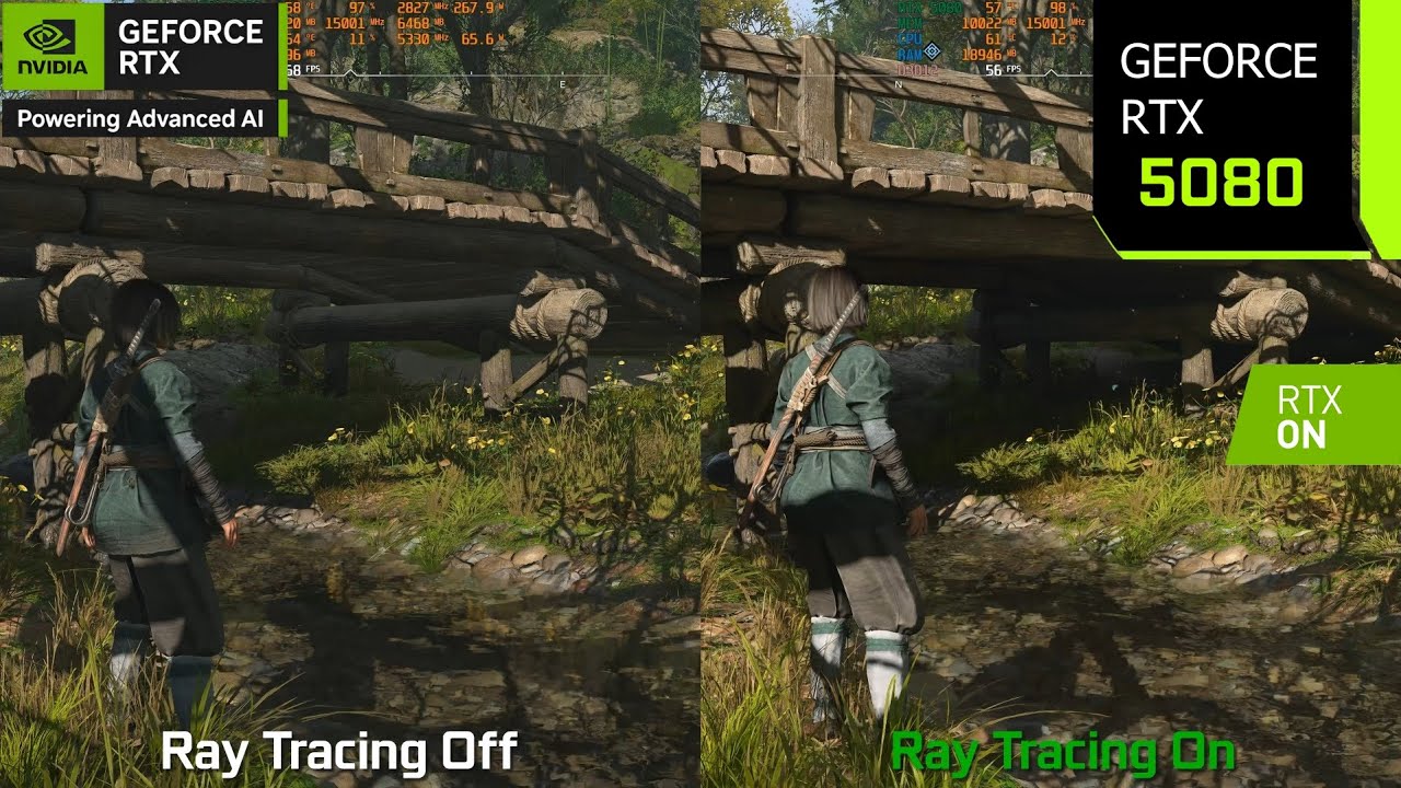 Assassin&rsquo;s Creed Shadows Ray Tracing On vs Off - Graphics/Performance Comparison | RTX 5080