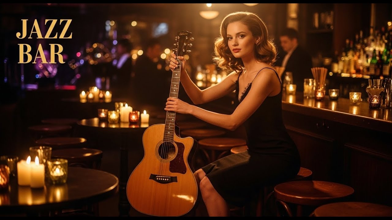 Vintage Jazz Elegant Nights  Smooth Jazz Bar Ambience for Relaxation, Study, and Elegant
