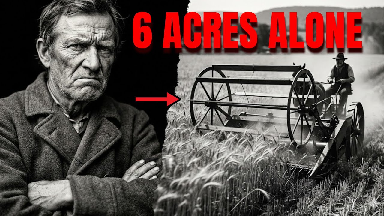 1831 Mechanical Reaper Mocked by Farmers — Harvested 6 Acres While Men Cut Half