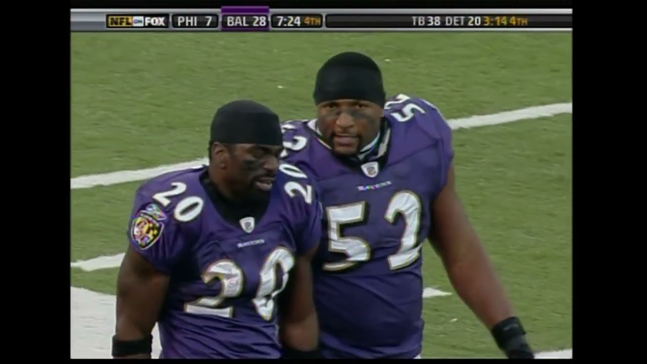 Ed Reed 109-Yard Pick Six vs. Eagles