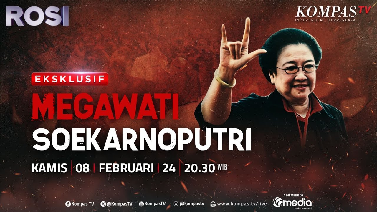 LIVE - Blak-Blakan Megawati Soal 'Petugas Partai' Hingga Isu Sri Mulyani Mundur | ROSI