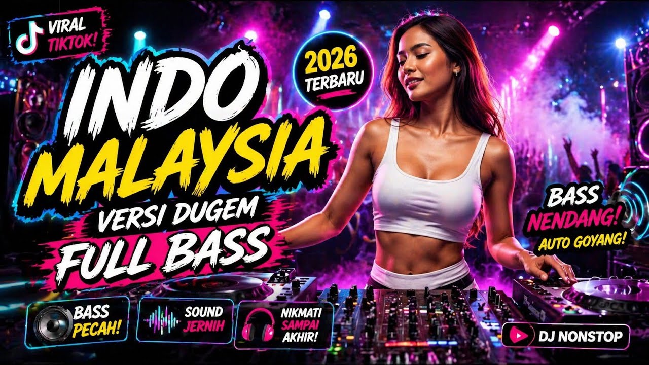 DJ BREAKBEAT FULL BASS - INDO X MALAYSIA | VIRAL TIKTOK TERBARU 2026