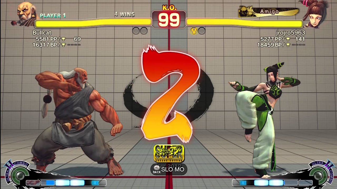 Bullcat (Gouken) vs jrojro (Juri) - AE 2012 Matches *1080p*