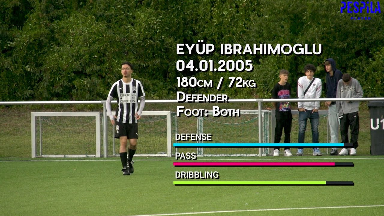 Eyüp Ibrahimoglu - 17 years old defender I PESPILA