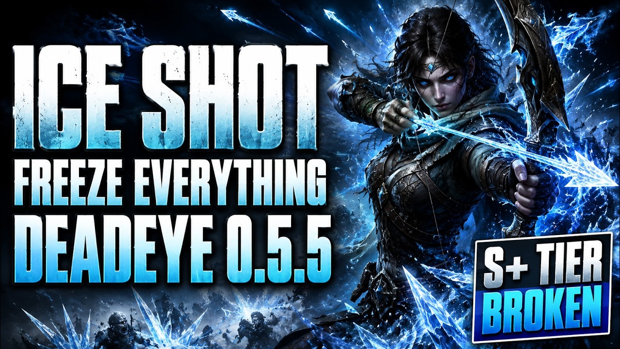 BEST ICE SHOT DEADEYE BUILD FOR PATH OF EXILE 2 PATCH 0.5.5