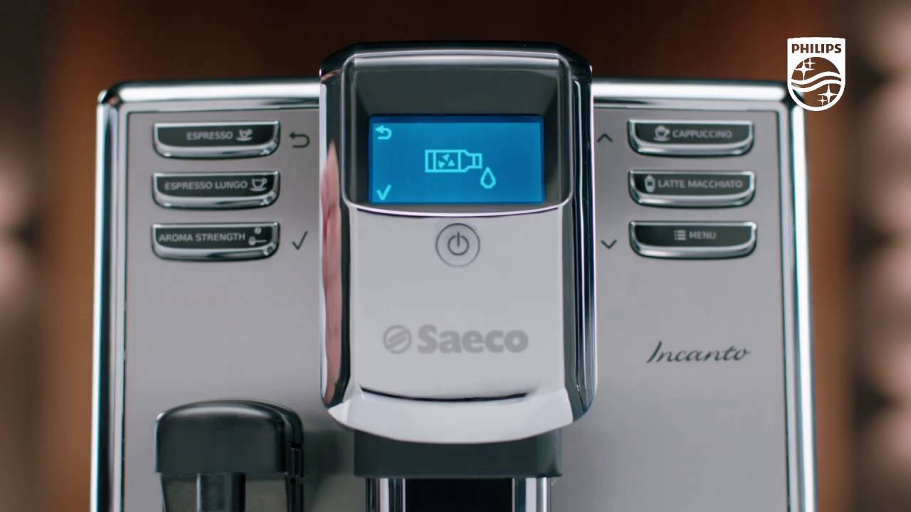 Cum sa decalcifiezi espressorul super automat Saeco Incanto