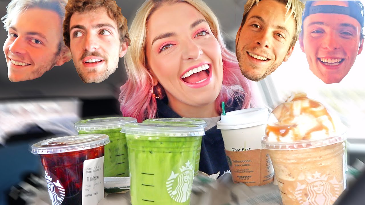 My BROTHERS Choose My STARBUCKS Order!