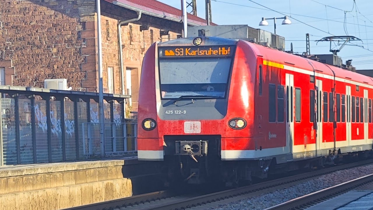 [Sound] ET425 250 | Siemens, Adtranz/Bombardier, DWA | S Bahn Rhein Neckar | Soundaufnahme | ET#425